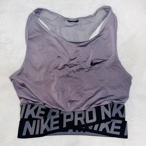NIKE PRO Intertwist Mesh Sports Bra sz s - Picture 2 of 8
